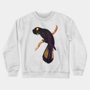 Yellow-tailed Black Cockatoo Crewneck Sweatshirt